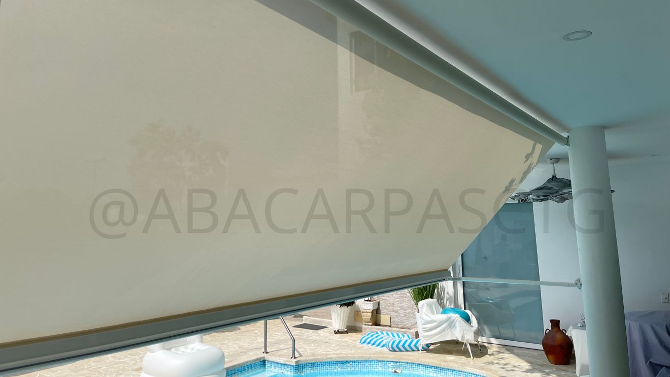 Parasoles enrollables en Cartagena