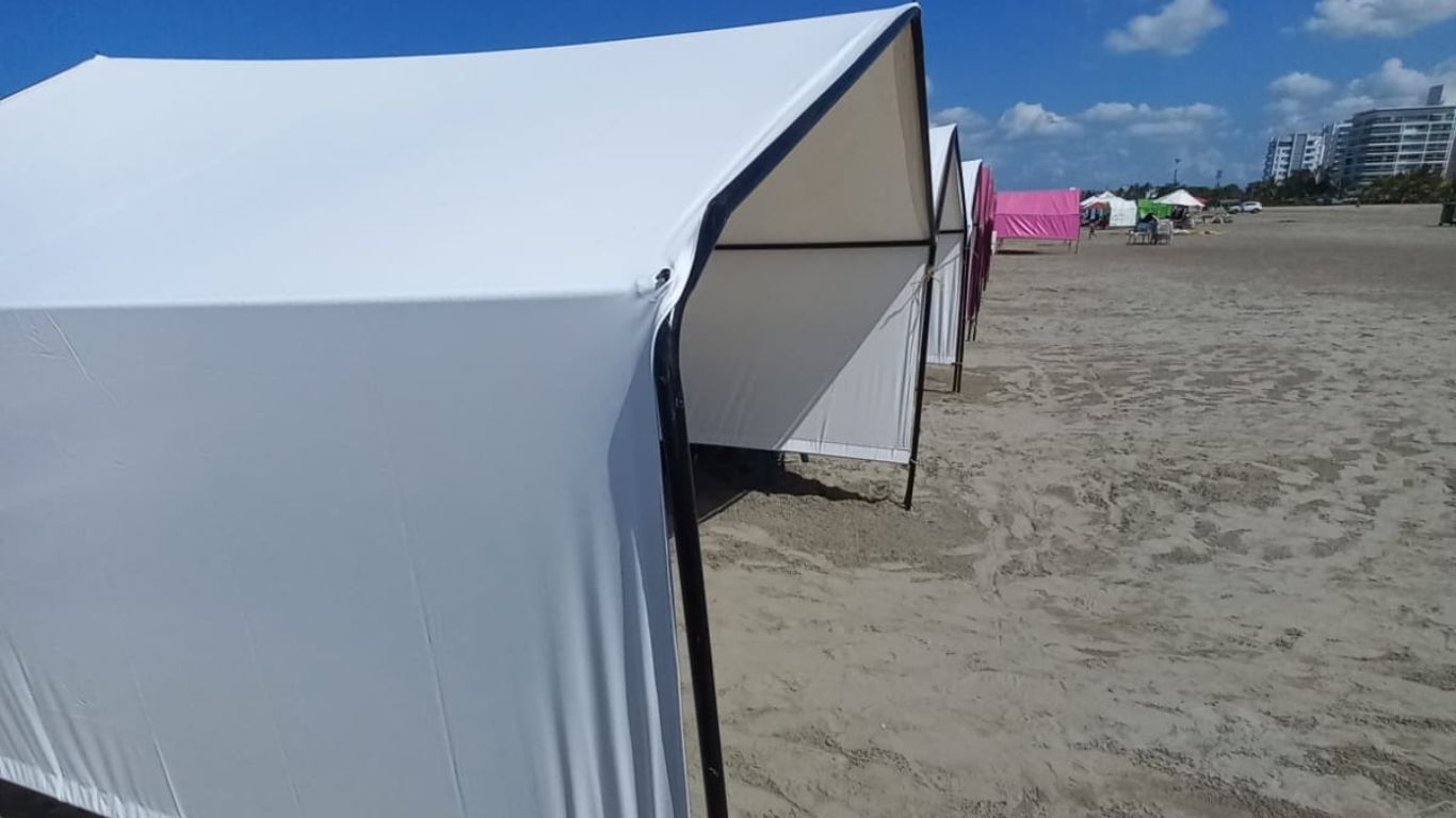 CARPAS PLAYERAS EN CARTAGENA