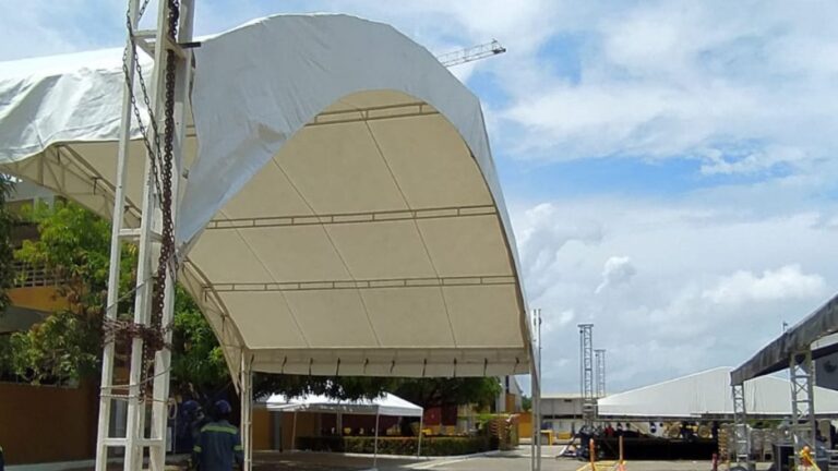 CARPAS HANGARES EN CARTAGENA