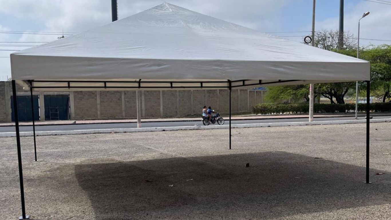 Carpa tipo kiosco 6x6 en Cartagena
